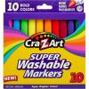 Cra-Z-Art Bold Washable Markers, 10 Count(10 Count (Pack of 1))