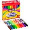 Cra-Z-Art Classic Super Washable Markers, Broad Tip, Assorted Barrel, Assorted Ink, Pack Of 10 Markers(10 Count (Pack of 1))
