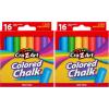 Cra-Z-Art Colored Chalk, 16 Count (10801-48) , Assorted(16 Count (Pack of 2))