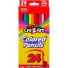 Cra-Z-Art Colored Pencils 100 Assorted Colors – Back To School Supply List Essential, Bulk Pack for School Supply Rooms and In Class For Teachers(24 Count)