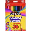 Cra-Z-Art Colored Pencils 100 Assorted Colors – Back To School Supply List Essential, Bulk Pack for School Supply Rooms and In Class For Teachers(36 Count)