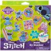 Cra-Z-Art Disney Stitch Gem by Number 10 Pack – 10 Individual Stitch Gem by Number Designs – Diamond Jewel by Number Art, Creative Gem Craft, Great Gift for Birthdays for Girls and Boys Ages 6 and Up