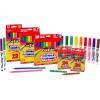 Cra-Z-Art Markers, Crayons, Colored Pencil Back To School Bundle for K-2nd Grade(80 Count (Pack of 1))