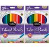 Cra-Z-Art Timeless Creations Adult Coloring: 36ct Colored Pencils (10455-24)(36 Count (Pack of 2))