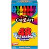Cra-Z-Art Washable Crayons, Bulk Pack, 24 Count, 6 Packs of Crayons, Bulk School Supplies for Classroom, Back to School Essentials(1 Count (Pack of 48))