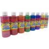 Cra-Z-Art Washable Glitter Paint Bulk Pack 8ct, Assorted Colors 4oz each bottle(Glitter 8 ounce)