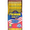 Cra-Z-Art Wood Cased Unsharpened #2 HB Yellow Pencils 96 Pack(24 Count (Pack of 1))