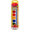 Cra-Z-art Washable Watercolors with Brush, 8 Colors, 1 Tray (10651)(1 Count (Pack of 1))