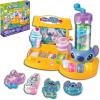 Disney Stitch Slimy Creations Studio, DIY Slime Making Kit with Colorful Confetti Mix-ins for Ages 6 and Up