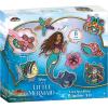 Disney The Little Mermaid 2-in 1 Sparkling Window Art Kit Makes 8 Sparkling Sun Catchers and Window Stickers, Ages 6 and Up