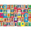 RoseArt – Kodak Premium – Cinque Terre Riomaggiore Village Italy – 1500 Piece Jigsaw Puzzle for Adults(Colorful Windows and Doors)