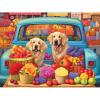 RoseArt – Kodak Premium – Sneaky Kats II – 350 Piece Jigsaw Puzzle for Adults(Pickup Pups)
