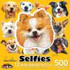 RoseArt – Mini-Shaped – Dog Selfies – 500 Piece Jigsaw Puzzle for Adults