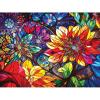 RoseArt – Stained Glass – The Sun Shines on Dreamland – 300 Piece Jigsaw Puzzle for Adults(Flowers)