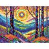 RoseArt – Stained Glass – The Sun Shines on Dreamland – 300 Piece Jigsaw Puzzle for Adults(The Sun Shines on Dreamland)