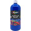 RoseArt Acrylic Paint Raven Black 32oz Bottle, Acrylic Paint for School Projects, Arts & Crafts, Drawing & Painting(Blue)