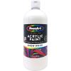 RoseArt Acrylic Paint Raven Black 32oz Bottle, Acrylic Paint for School Projects, Arts & Crafts, Drawing & Painting(White)