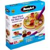 RoseArt Top n’ Serve Wood Pizza Parlor Play Set 27pc Pretend Play Kitchen Gift, for Toddlers Ages 3 and Up
