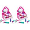 RoseArt Wooden Fashion Vanity Play Set, 12 Piece Pretend Play Hair, Mirror & Makeup Role Play Set for Ages 3 and Up(multi (Pack of 2))
