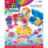 Softee Dough Donut Shop Playset, Modeling Dough Play Toy for Kids Ages 3 Years and Up, by CRA-Z-Art(Milkshake)