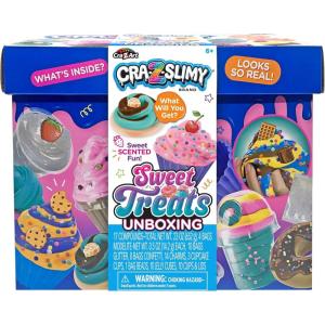 CRA-Z-Slimy Sweet Treats Scented Slime Unboxing Kit, Create Slimy Sweet Scented Slime Creations, Ultimate Custom Playset, Ages 6+