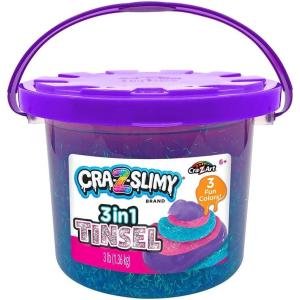 CRA-Z-Slimy Tricolor Tinsel Bucket