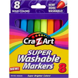 Cra-Z-Art Bold Washable Markers, 10 Count(8 Count (Pack of 1))