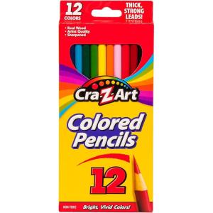 Cra-Z-Art Colored Pencils 100 Assorted Colors – Back To School Supply List Essential, Bulk Pack for School Supply Rooms and In Class For Teachers(12 Count)