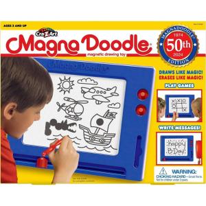 Cra-Z-Art Retro Magna Doodle – 50 Years of Creative Fun – Classic Magnetic Drawing Board Toy, Ages 3+(15″W x 11.5″H)