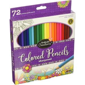 Cra-Z-Art Timeless Creations Adult Coloring: 36ct Colored Pencils (10455-24)(72 Count (Pack of 1))