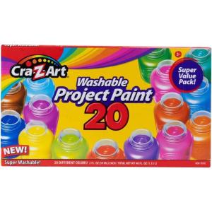 Cra-Z-Art Washable Poster Kids Paint, 20 Count