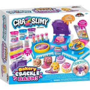 Cra-Z-Slimy Bakery Crackle Bash, Clay Cracking, Slime Toys, Modelling clay, ASMR Toys, Sensory Toys, Pre made slime, crackle glaze