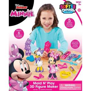 Disney Minnie Mouse Mold N’ Play 3D Figure Maker Small