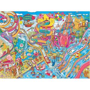 RoseArt – Catopia – Water Park – 500 Piece Jigsaw Puzzle