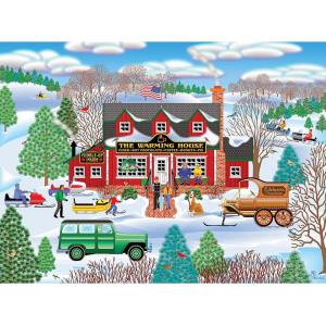 RoseArt – Home Country- Cape Ann – 1000 Piece Jigsaw Puzzle for Adults(Warming House)