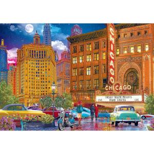 RoseArt – Kodak Premium – Chicago – 1500 Piece Jigsaw Puzzle for Adults(Chicago)
