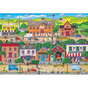 RoseArt – Kodak Premium – Chicago – 1500 Piece Jigsaw Puzzle for Adults(Hometown Heroes)