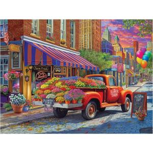 RoseArt – Kodak Premium – City Flowers – 350 Piece Jigsaw Puzzle for Adults(City Flowers)