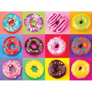 RoseArt – Kodak Premium – I Love Donuts – 350 Piece Jigsaw Puzzle for Adults