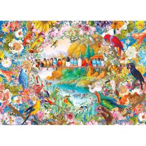 RoseArt – Kodak Premium – Magic Circus Parade – 3000 Piece Jigsaw Puzzle for Adults(Birdsong)