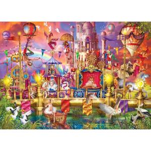 RoseArt – Kodak Premium – Magic Circus Parade – 3000 Piece Jigsaw Puzzle for Adults(Magic Circus Parade)