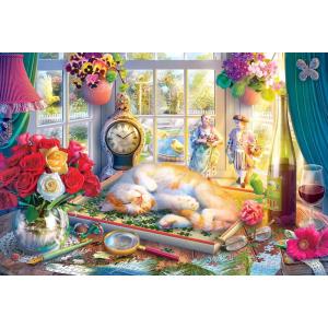 RoseArt – Kodak Premium Collector – Puzzle Time – 2000 Piece Jigsaw Puzzle for Adults