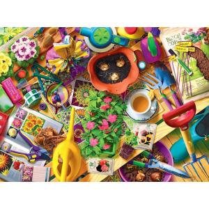 RoseArt – Kodak Premium Cork – Love is Everywhere – 1000 Piece Jigsaw Puzzle for Adults(Inside The Gardener’s Shed)