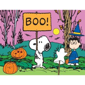 RoseArt – Peanuts – Boo! – 100 Piece Jigsaw Puzzle for Kids and Adults(Boo!)