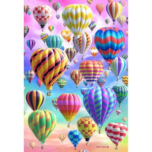 RoseArt – Super Deep 3D Butterfly Magic – 300 Piece Jigsaw Puzzle for Adults(Balloon Magic)