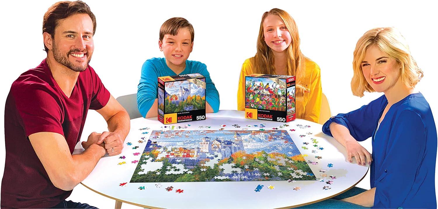 image:imageRoseArt Kodak Premium Birds and Blooms 550 Piece Jigsaw Puzzle for AdultsCastle WA