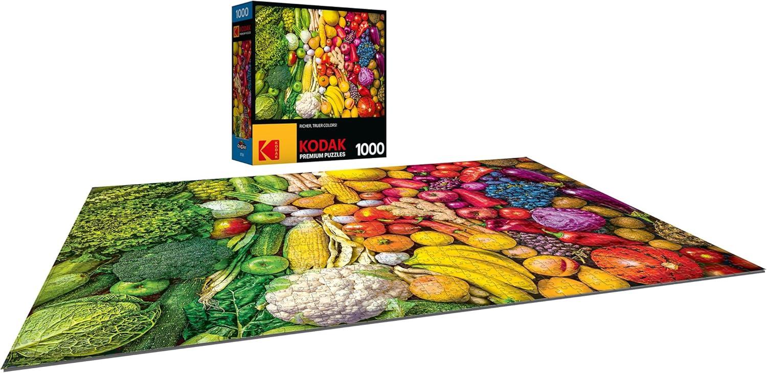 image:imageRoseArt Kodak Premium I Love Donuts 1000 Piece Jigsaw Puzzle for AdultsRainbow Superfoods