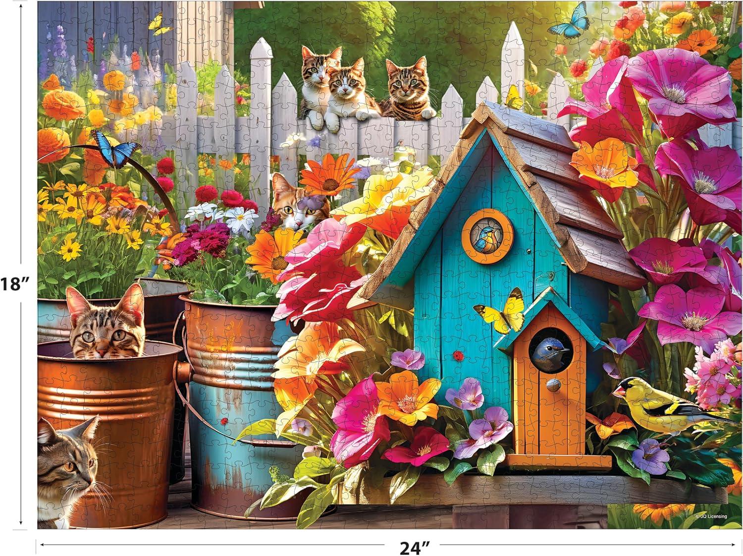 image:imageRoseArt Kodak Premium Knitting Kitten 350 Piece Jigsaw Puzzle for AdultsKodak Premium