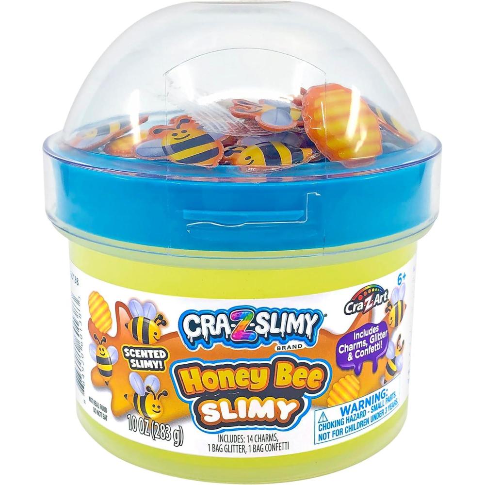 image:imageCRAZSlimy Honey Bee Premade Slime Kit Featuring Honey Scented Slime Ages 6 and Up