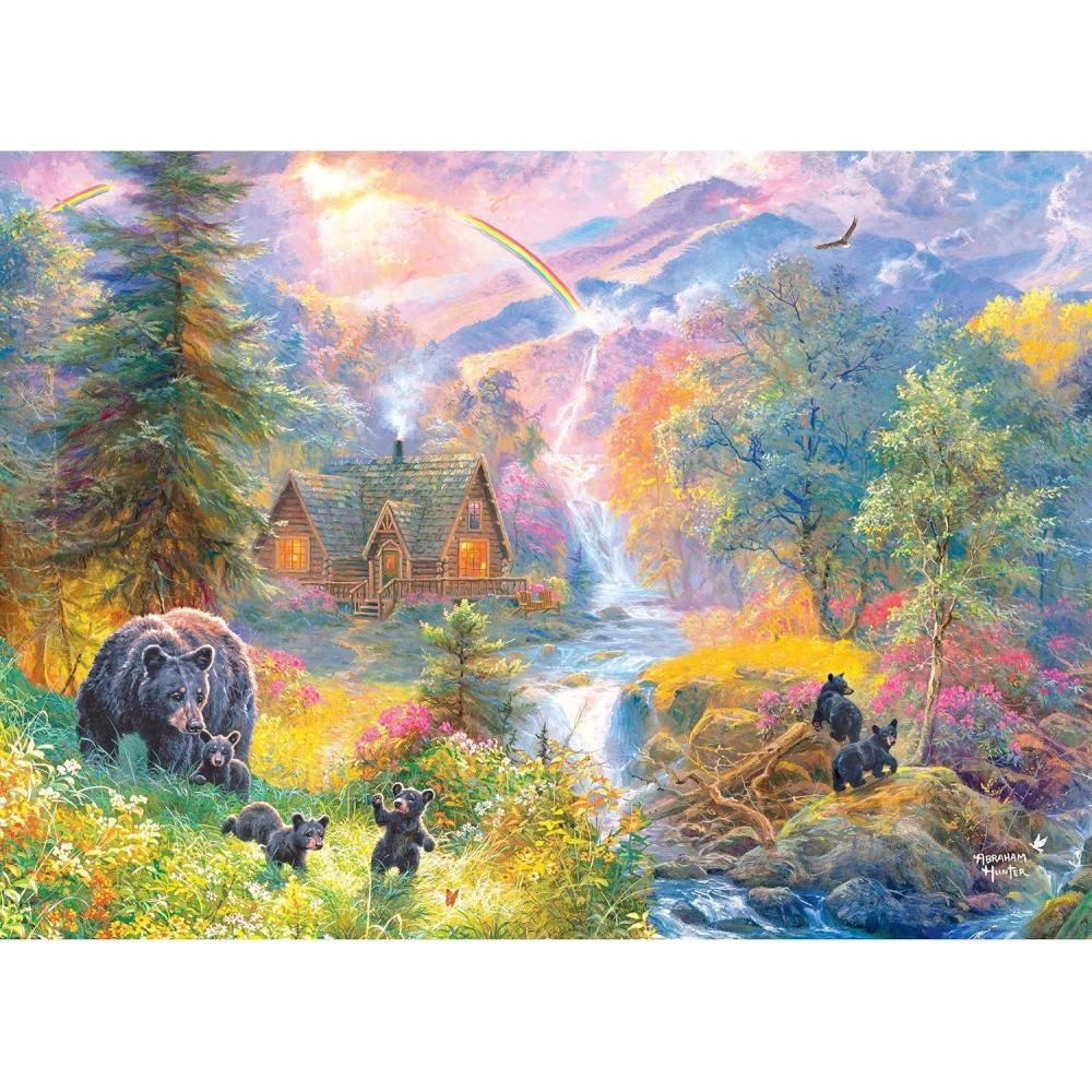 image:imageRoseArt Abraham Hunter 1000 Piece Jigsaw Puzzle for AdultsMountain Mama